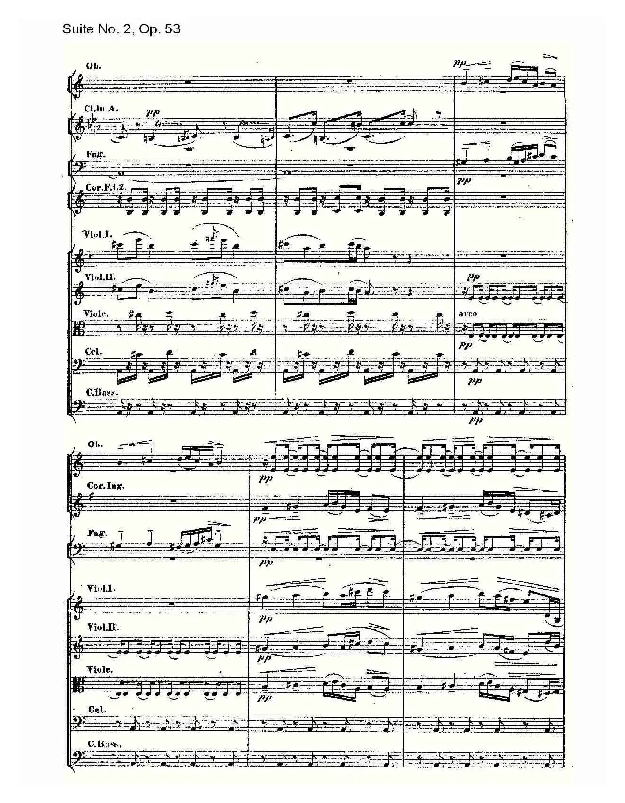 Suite No. 2, Op.53  第二套曲,Op.53第四乐章