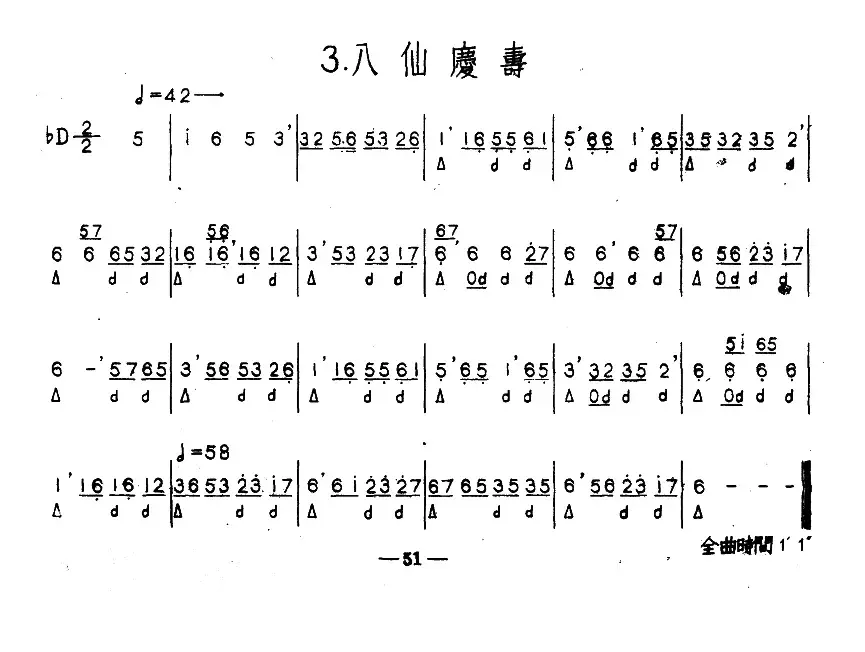 八仙庆寿（河北定州民间吹奏乐）