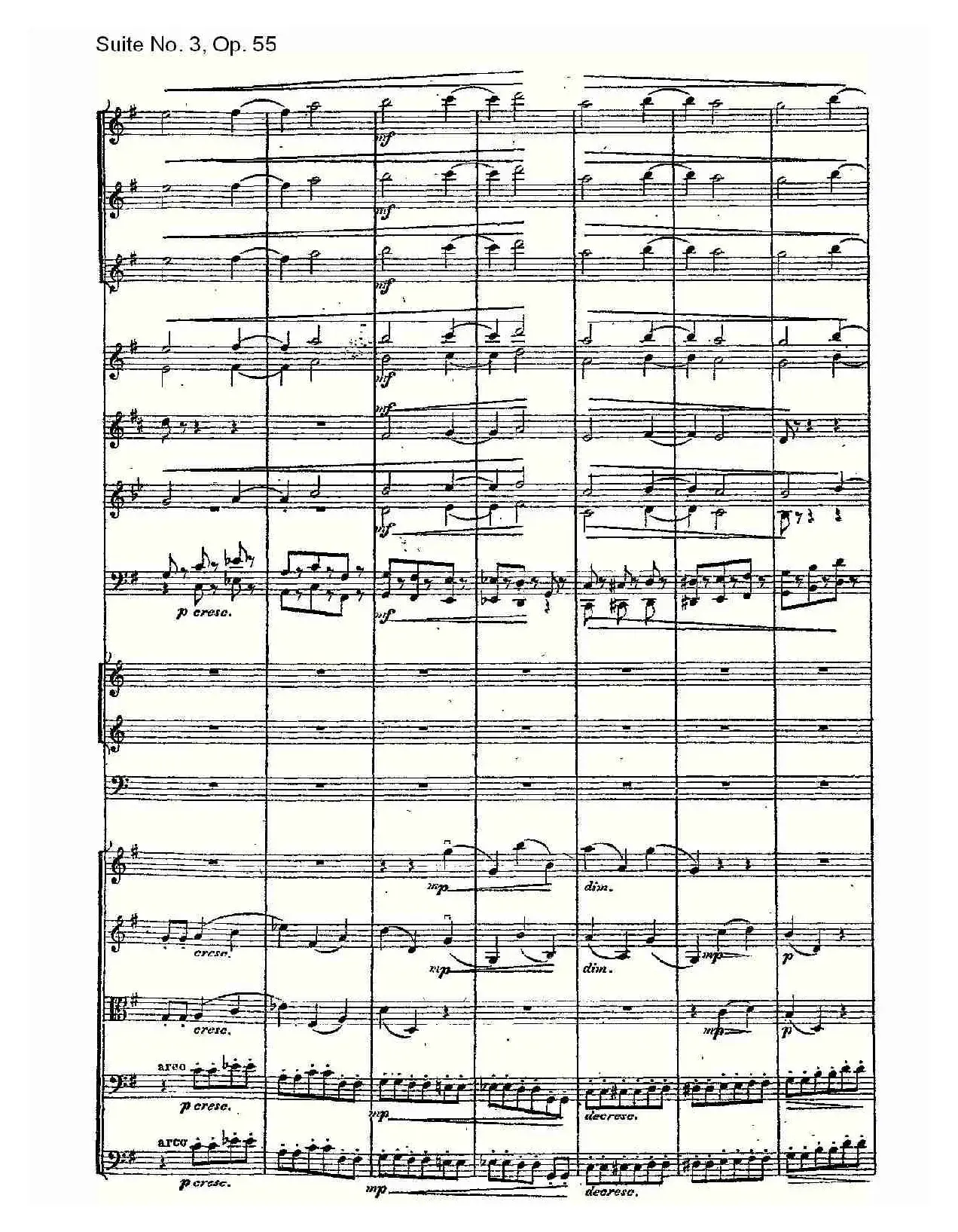 Suite No. 3, Op.55  第三套曲,Op.55第二乐章