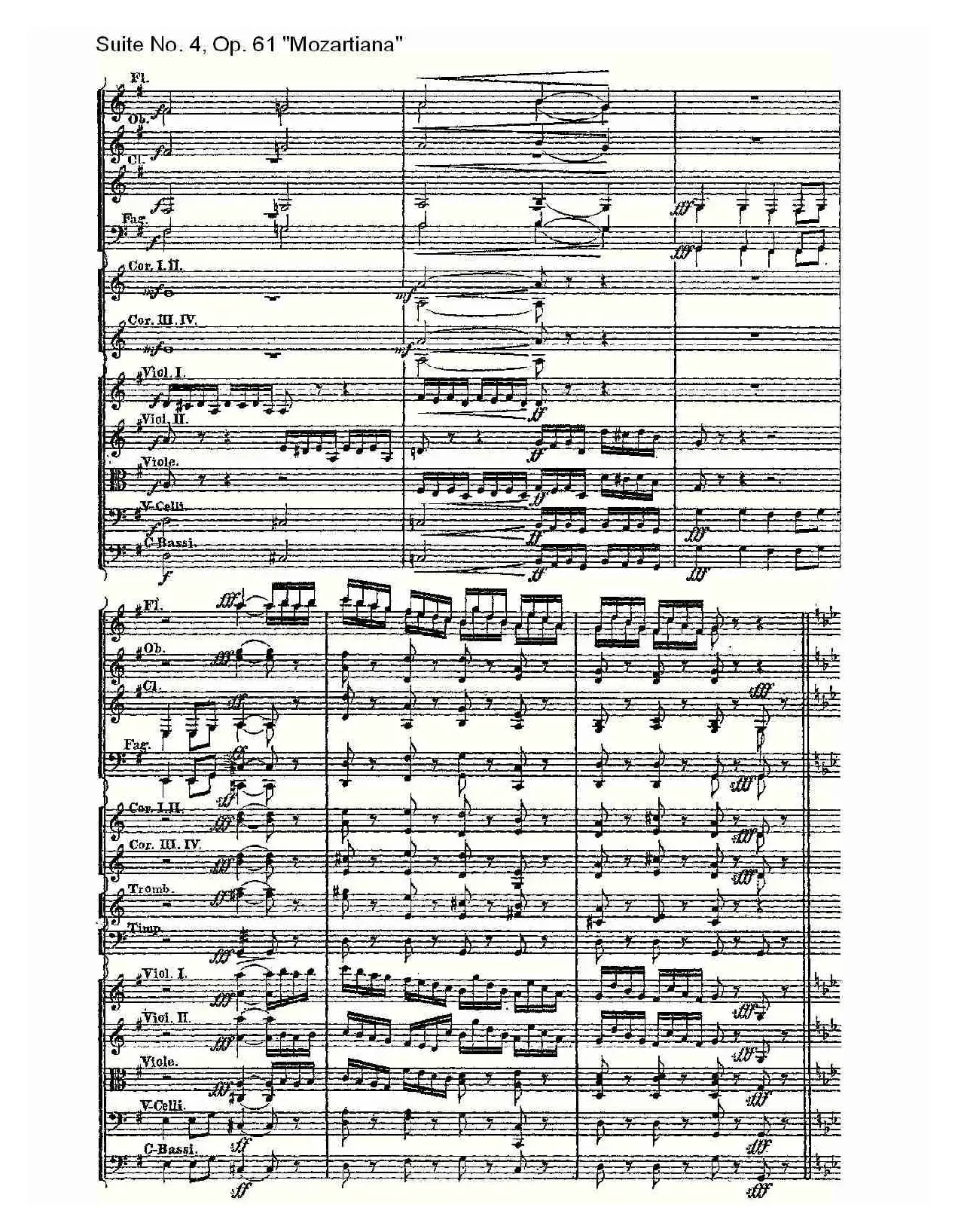 Suite No. 4, Op.61