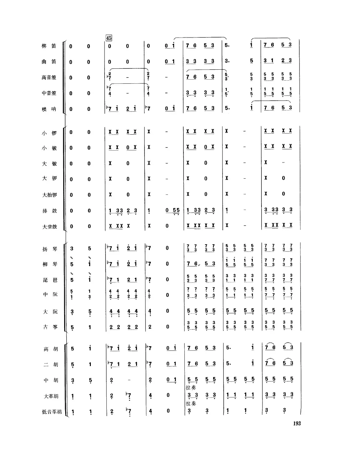 将军令（民乐合奏总谱）