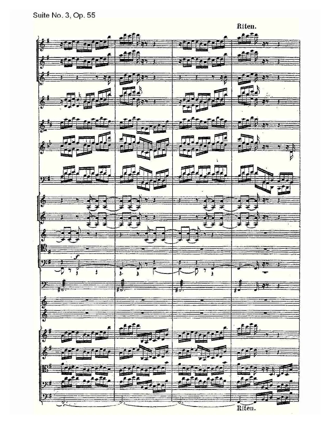 Suite No. 3, Op.55  第三套曲,Op.55第四乐章第二部（二）