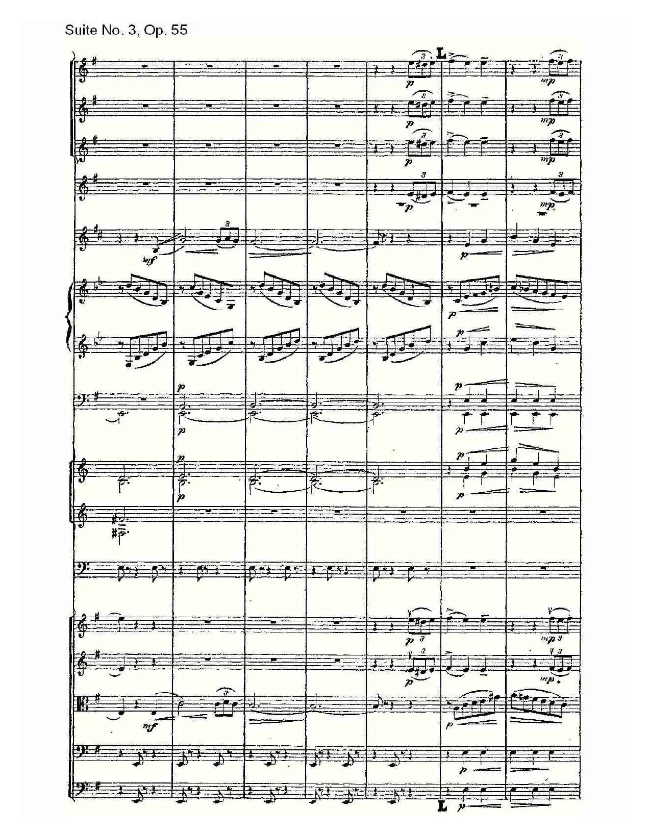 Suite No. 3, Op.55  第三套曲,Op.55第二乐章