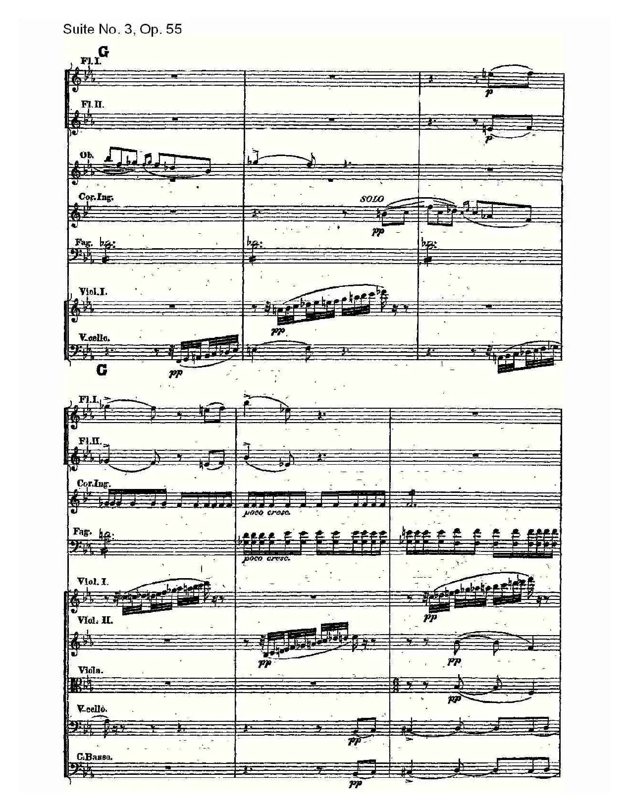 Suite No. 3, Op.55  第三套曲,Op.55第一乐章