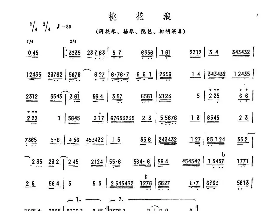 桃花浪