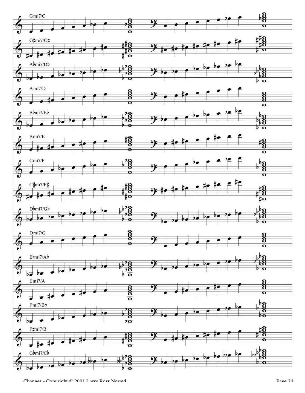 Changes（爵士乐和弦教材）（P21-40）