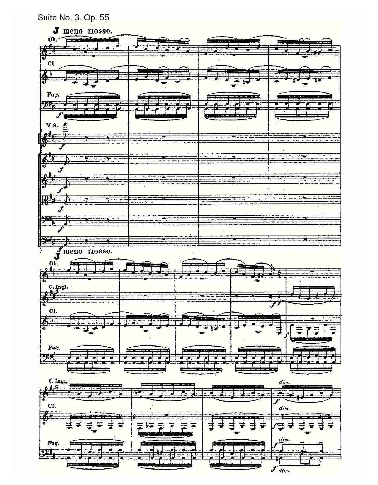 Suite No. 3, Op.55  第三套曲,Op.55第四乐章第一部（二）