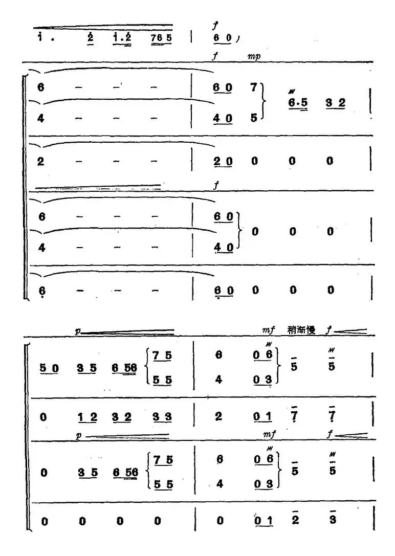 革命交响音乐《智取威虎山》：一、乘胜进军