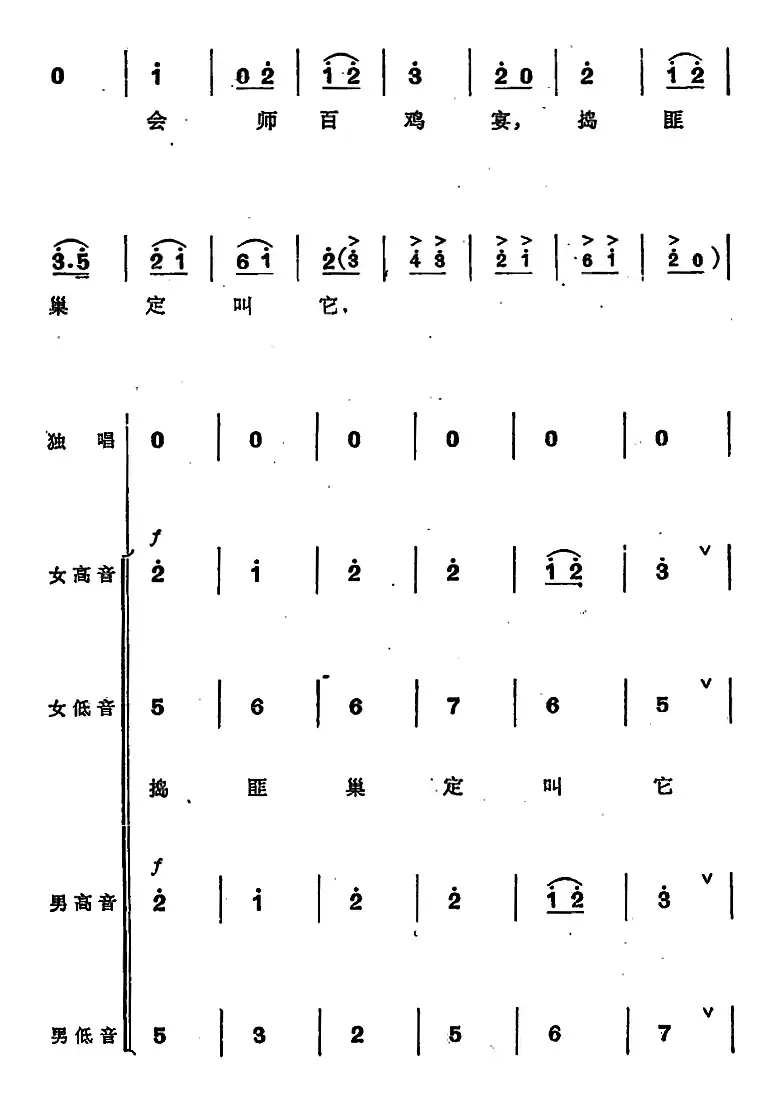 革命交响音乐《智取威虎山》：五、迎来春色换人间