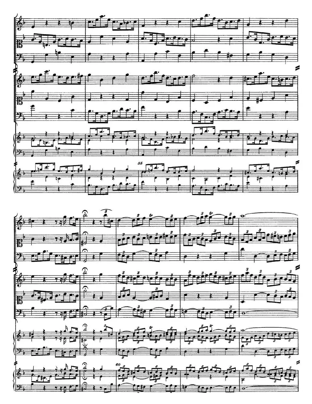 The Art of the Fugue BWV 1080（赋格的艺术-XVI）