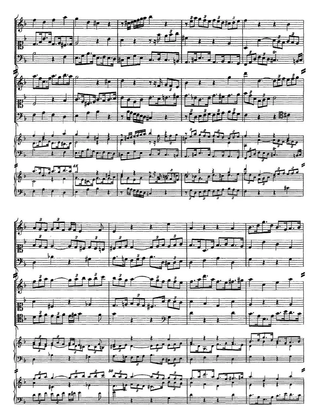 The Art of the Fugue BWV 1080（赋格的艺术-XVI）