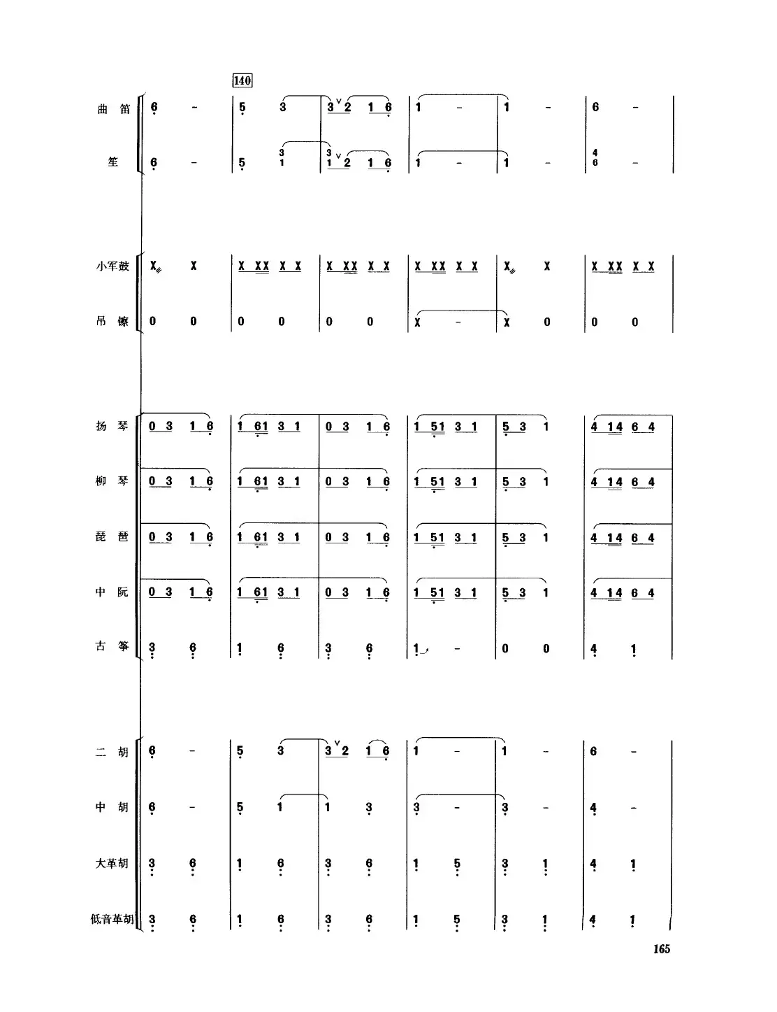 太阳，您早（民乐合奏总谱）