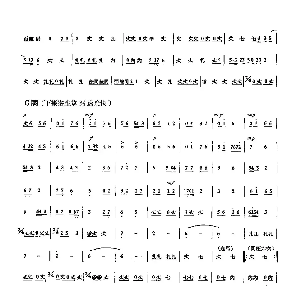 万花灯（江苏南部民间吹打乐·细吹锣鼓曲）