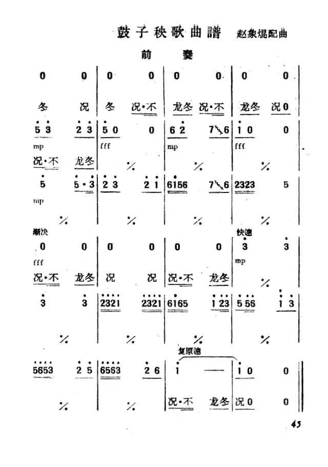 鼓子秧歌