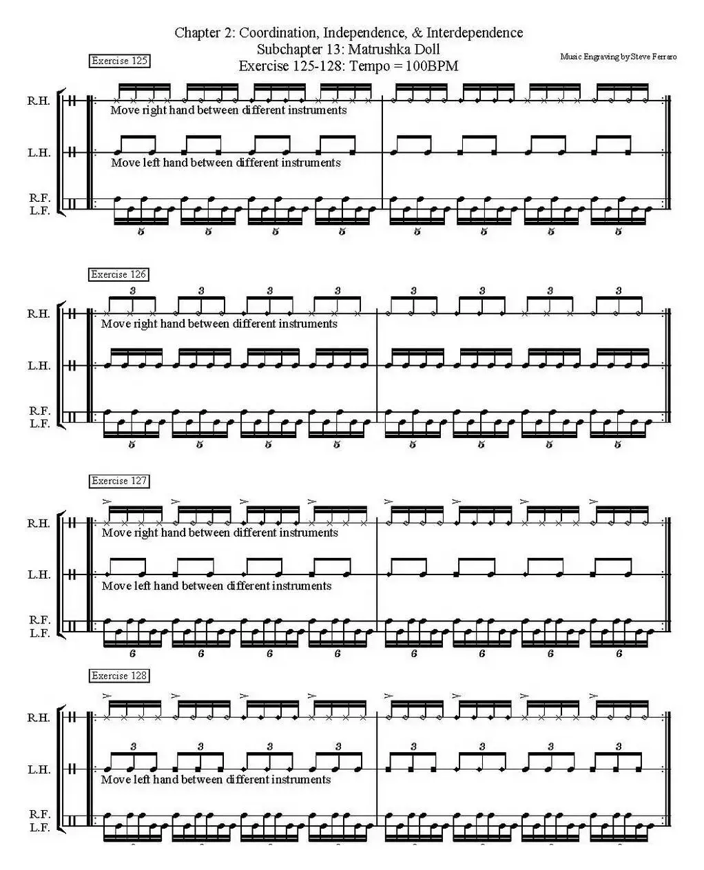 Thomas Lang - Creative Coordination（架子鼓双踩教程P51-75）