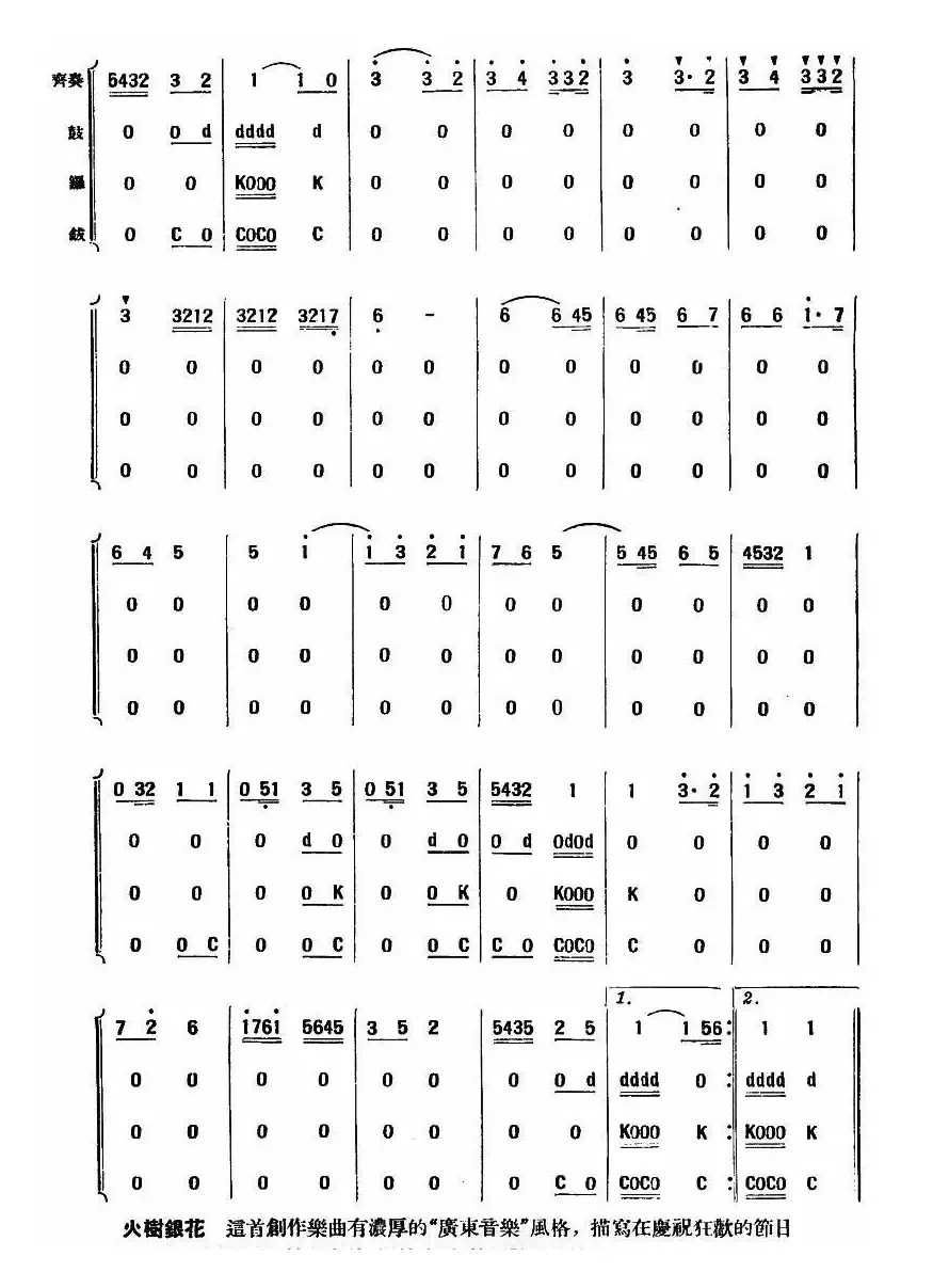 火树银花（民乐齐奏+锣鼓）
