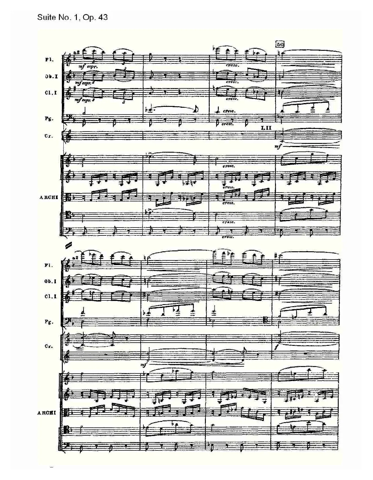 Suite No.1, Op.43   第一套曲,Op.43第三乐章